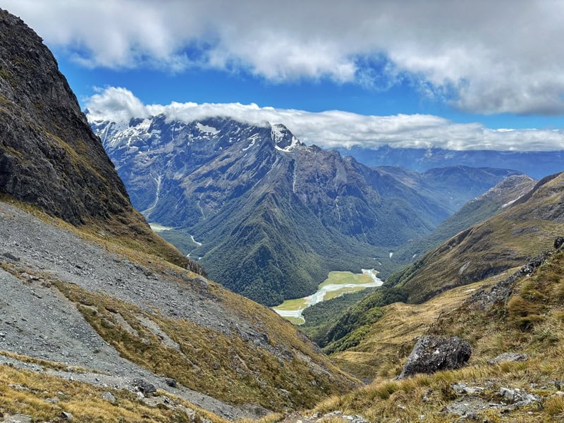 view from Emily Pass