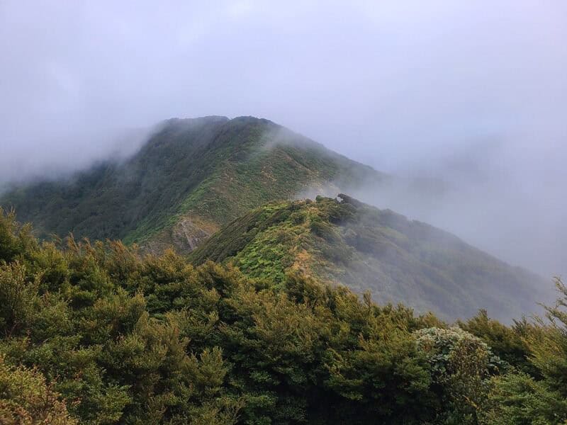 beautiful ridge on the way to mount matthews