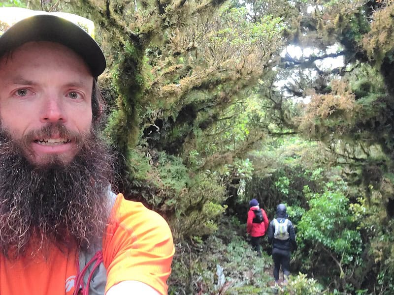 selfie on the way down from mount matthews