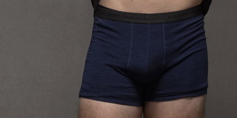 alchemy equipment SUPERFINE MERINO BOXER